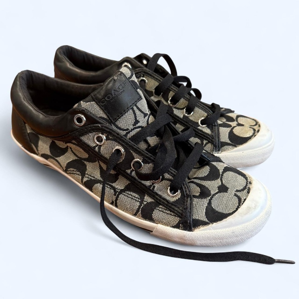 Coach Monogram Sneakers (Size 9.5)